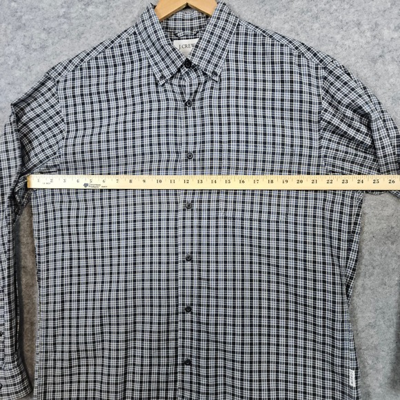 J Crew Men's Multicolor Mini-Check Shirt Size M 100% Cotton‎ Mini-Pane Preppy - Picture 6 of 10